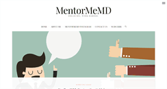 Desktop Screenshot of mentormemd.com